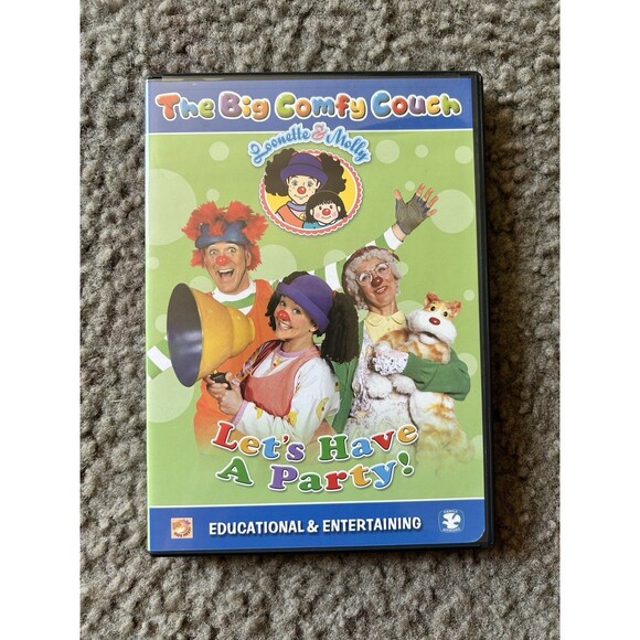 The Big Comfy Couch Lets Have A Party Vol. 3 DVD AMAZING CONDITION - Picture 1 of 4